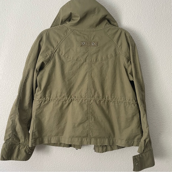 Tommy Hilfiger Olive Green Canvas Preppy,Military, Utility Jacket/Coat Size M - Picture 11 of 16
